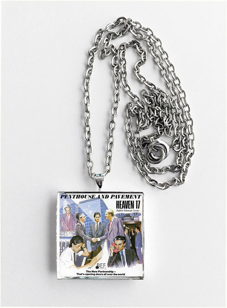 Heaven 17 - Penthouse and Pavement - Album Cover Art Pendant Necklace - Hollee