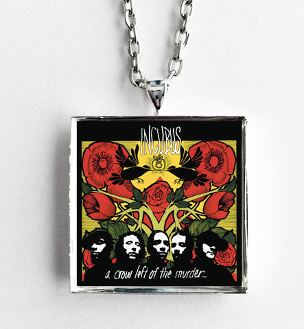 Incubus - A Crow Left of the Murder - Album Cover Art Pendant Necklace - Hollee