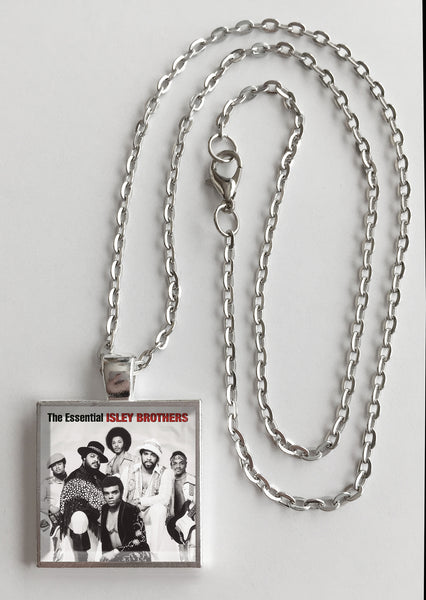 Isley Brothers - The Essential - Album Cover Art Pendant Necklace - Hollee