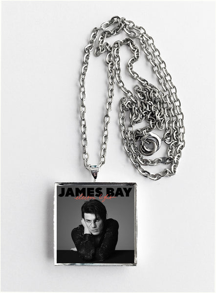 James Bay - Electric Light - Album Cover Art Pendant Necklace - Hollee