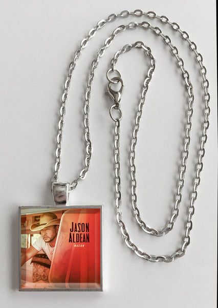 Jason Aldean - Macon - Album Cover Art Pendant Necklace