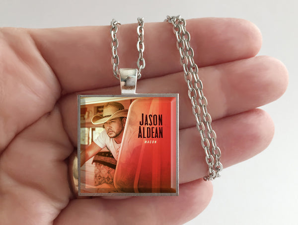 Jason Aldean - Macon - Album Cover Art Pendant Necklace