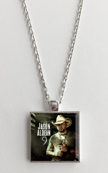 Jason Aldean - 9 - Album Cover Art Pendant Necklace - Hollee