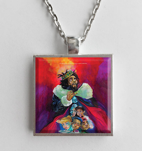 J. Cole - KOD - Album Cover Art Pendant Necklace - Hollee