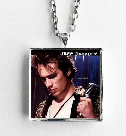 Jeff Buckley - Grace - Album Cover Art Pendant Necklace - Hollee