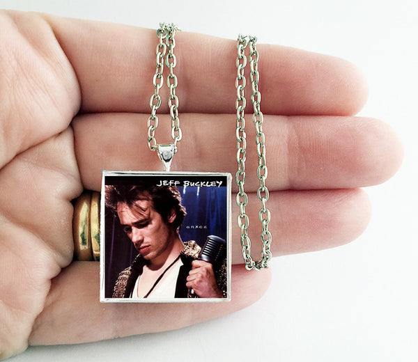 Jeff Buckley - Grace - Album Cover Art Pendant Necklace - Hollee