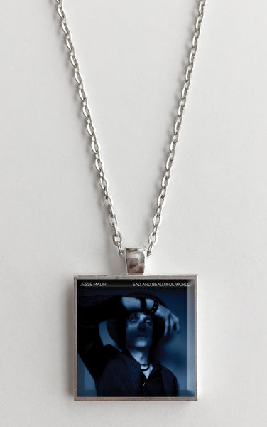 Jesse Malin - Sad and Beautiful World - Album Cover Art Pendant Necklace