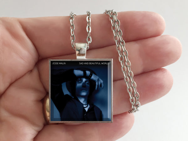 Jesse Malin - Sad and Beautiful World - Album Cover Art Pendant Necklace