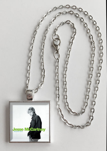 Jesse McCartney - Beautiful Soul - Album Cover Art Pendant Necklace - Hollee