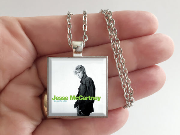 Jesse McCartney - Beautiful Soul - Album Cover Art Pendant Necklace - Hollee