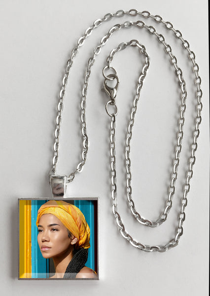 Jhene Aiko - Chilombo - Album Cover Art Pendant Necklace - Hollee