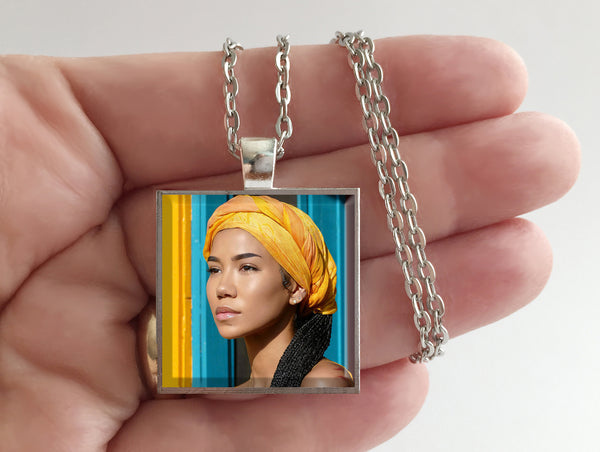 Jhene Aiko - Chilombo - Album Cover Art Pendant Necklace - Hollee