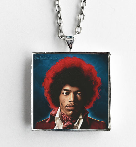 Jimi Hendrix - Both Sides of the Sky - Album Cover Art Pendant Necklace - Hollee