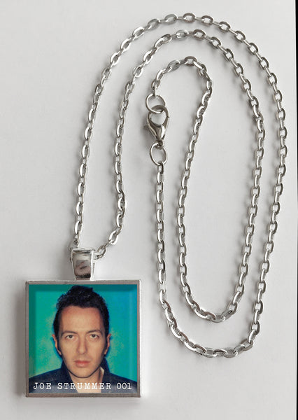 Joe Strummer - 001 - Album Cover Art Pendant Necklace - Hollee