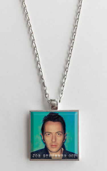 Joe Strummer - 001 - Album Cover Art Pendant Necklace - Hollee