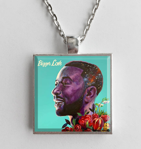 John Legend - Bigger Love - Album Cover Art Pendant Necklace - Hollee