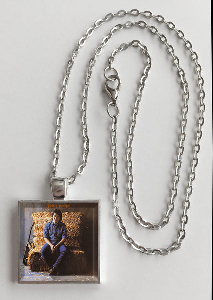 John Prine - Self Titled - Album Cover Art Pendant Necklace