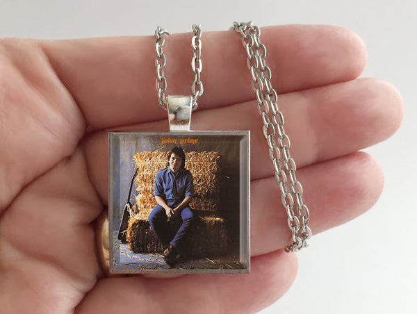 John Prine - Self Titled - Album Cover Art Pendant Necklace