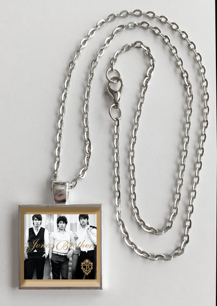 Jonas Brothers - Self Titled - Album Cover Art Pendant Necklace - Hollee