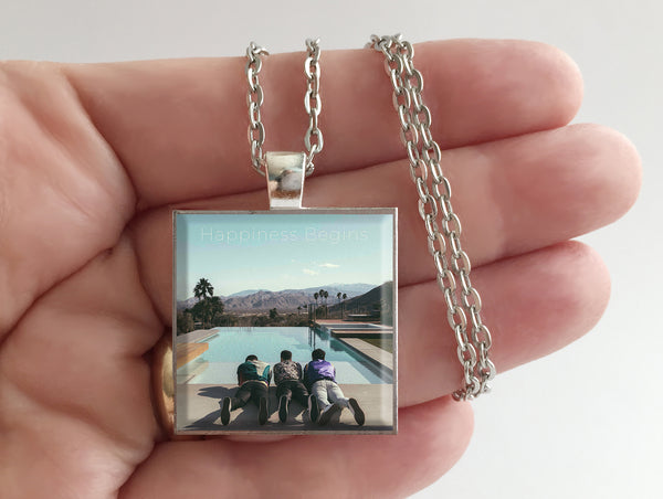 Jonas Brothers - Happiness Begins - Album Cover Art Pendant Necklace - Hollee