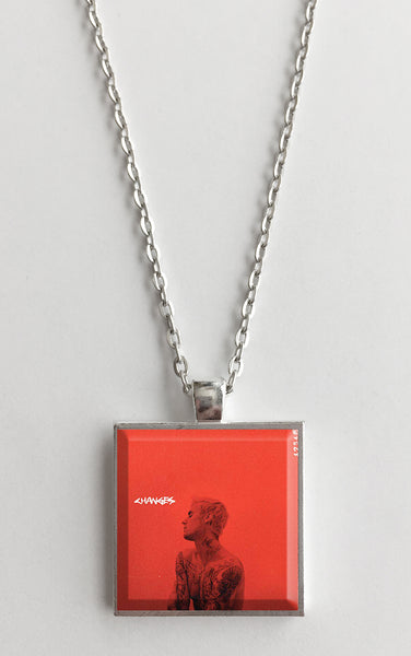 Justin Bieber - Changes - Album Cover Art Pendant Necklace - Hollee