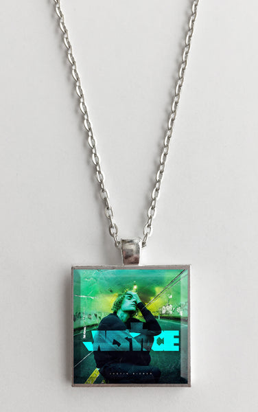 Justin Bieber - Justice - Album Cover Art Pendant Necklace