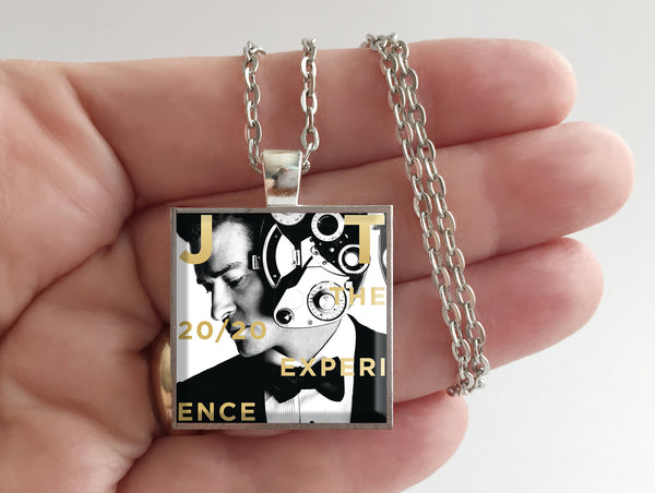 Justin Timberlake - The 20/20 Experience - Album Cover Art Pendant Necklace - Hollee