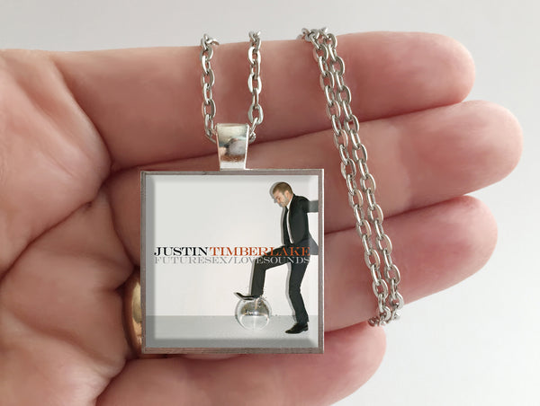 Justin Timberlake - FutureSex/LoveSounds - Album Cover Art Pendant Necklace - Hollee