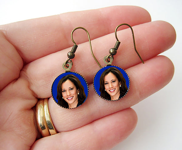 Kamala Harris for President Campaign Earrings - Hollee