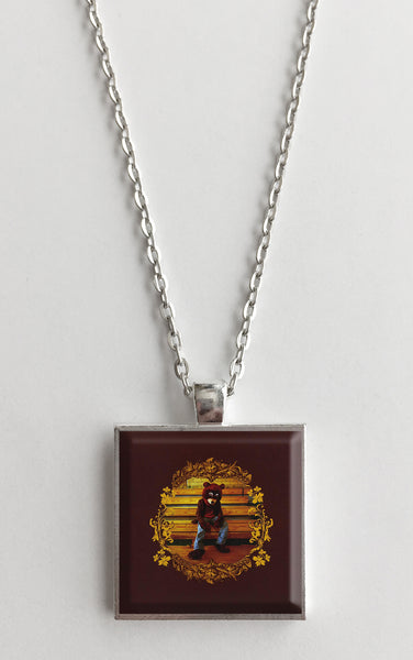 Kanye West - The College Dropout - Album Cover Art Pendant Necklace - Hollee