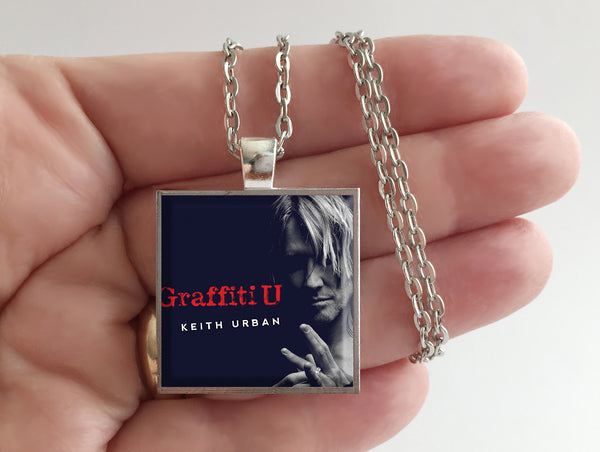 Keith Urban - Graffiti U - Album Cover Art Pendant Necklace - Hollee