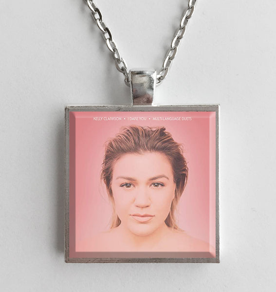 Kelly Clarkson - I Dare You - Album Cover Art Pendant Necklace - Hollee