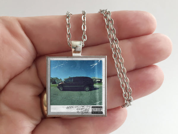 Kendrick Lamar - good kid, m.A.A.d city - Album Cover Art Pendant Necklace