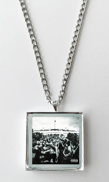 Kendrick Lamar - To Pimp A Butterfly - Album Cover Art Pendant Necklace - Hollee