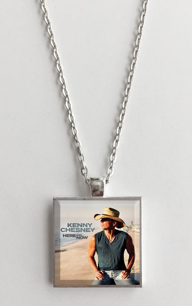 Kenny Chesney - Here and Now - Album Cover Art Pendant Necklace - Hollee