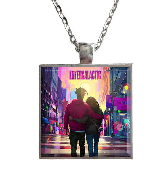 Kid Cudi - Entergalactic - Album Cover Art Pendant Necklace