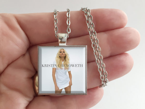 Kristin Chenoweth - For the Girls - Album Cover Art Pendant Necklace - Hollee