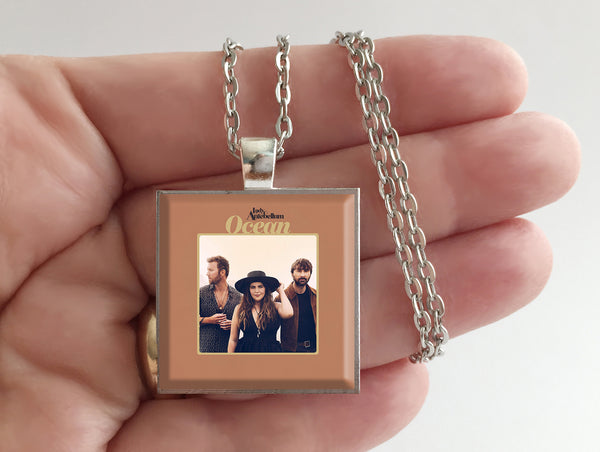 Lady Antebellum - Ocean - Album Cover Art Pendant Necklace - Hollee