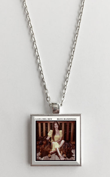 Lana Del Rey - Blue Banisters - Album Cover Art Pendant Necklace