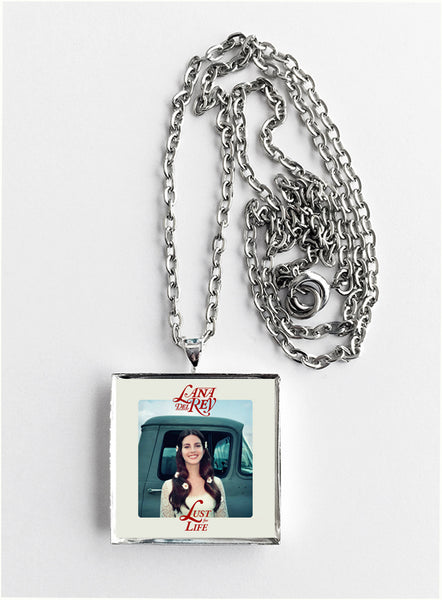 Lana Del Rey - Lust For Life - Album Cover Art Pendant Necklace - Hollee