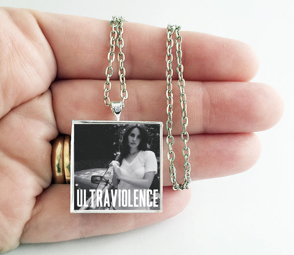 Lana Del Rey - Ultraviolence - Album Cover Art Pendant Necklace - Hollee