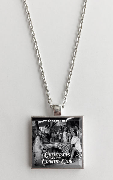 Lana Del Rey - Chemtrails Over the Country Club - Album Cover Art Pendant Necklace