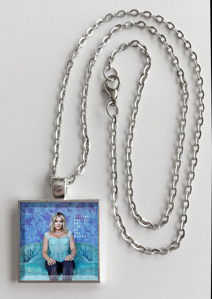 Lauren Alaina - Sitting Pretty on Top of The World  - Album Cover Art Pendant Necklace