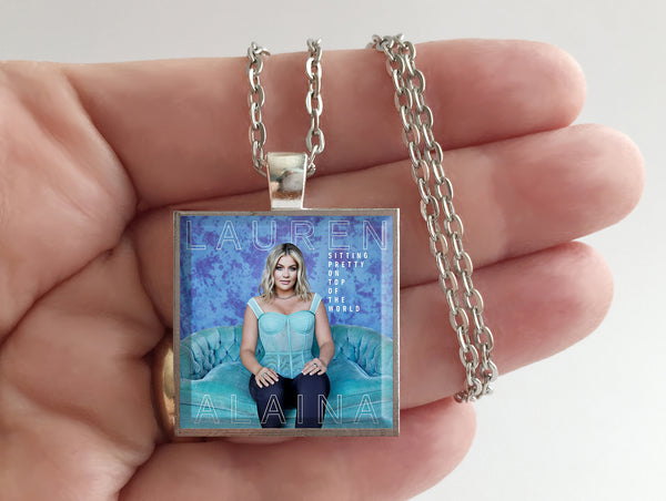 Lauren Alaina - Sitting Pretty on Top of The World  - Album Cover Art Pendant Necklace