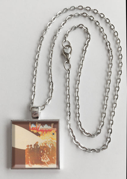 Led Zeppelin - II - Album Cover Art Pendant Necklace - Hollee