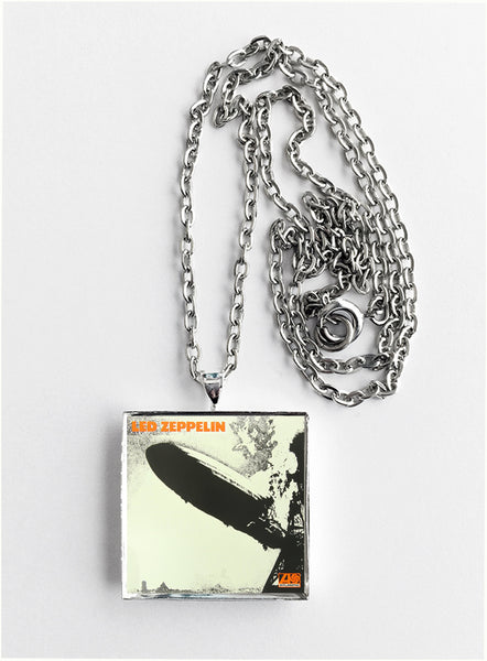 Led Zeppelin - Self Titled - Album Cover Art Pendant Necklace - Hollee