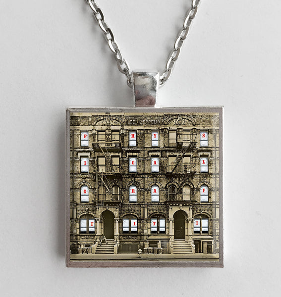 Led Zeppelin - Physical Graffiti - Album Cover Art Pendant Necklace - Hollee