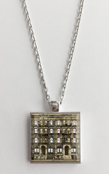 Led Zeppelin - Physical Graffiti - Album Cover Art Pendant Necklace - Hollee