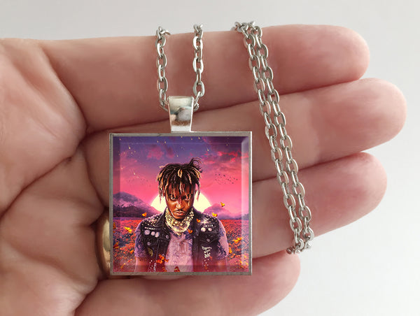 Juice WRLD - Legends Never Die - Album Cover Art Pendant Necklace - Hollee