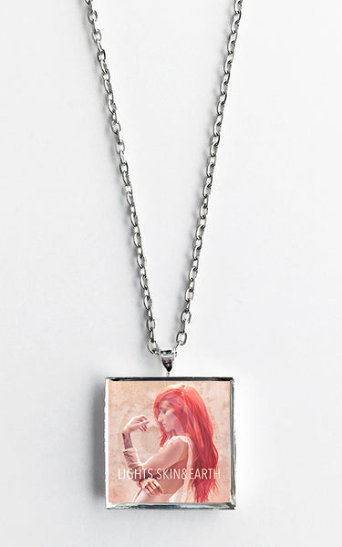 Lights - Skin & Earth - Album Cover Art Pendant Necklace - Hollee